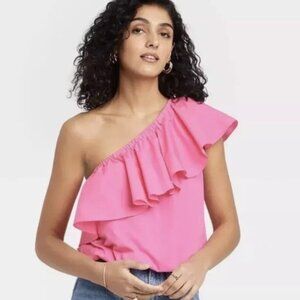 A New Day Pink Blouse Elegant and Versatile